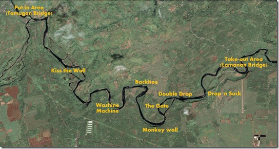 Rafting Map