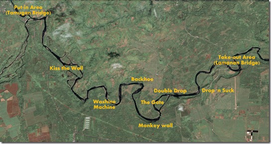 Rafting Map