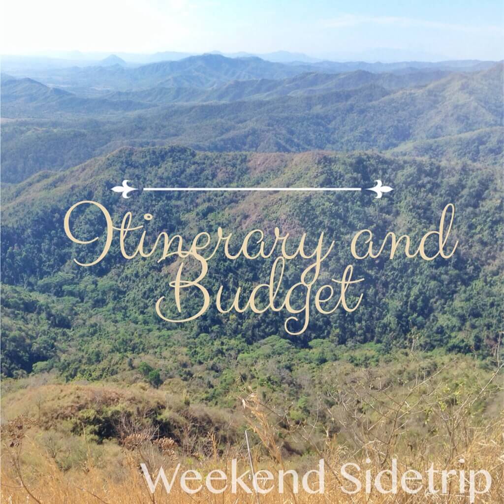 Mt. Damas via Papaac trail Itinerary and Budget Weekend Sidetrip