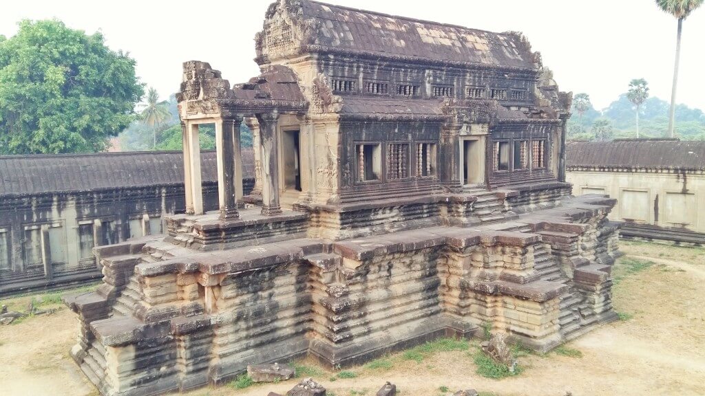 Inside the Angkor Wat